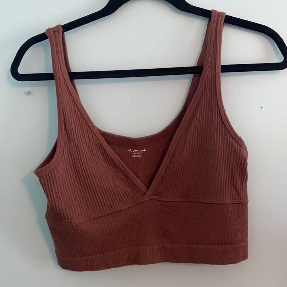 Out From Under Seamless Plunging Bra Top